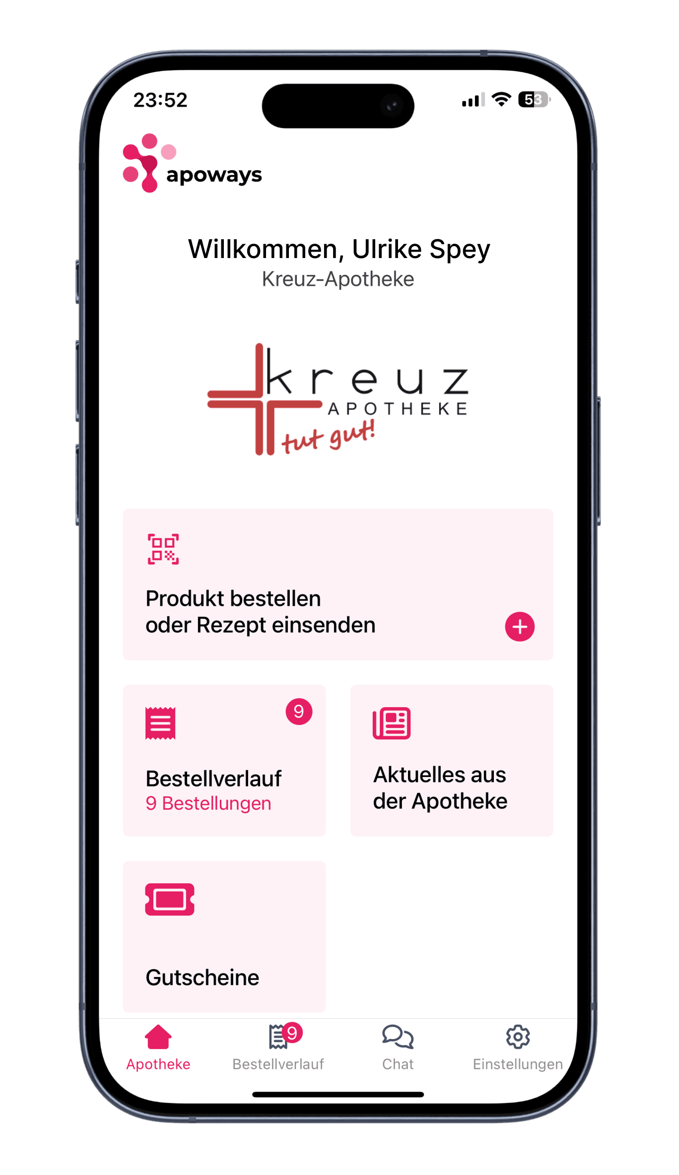 App Vorschau